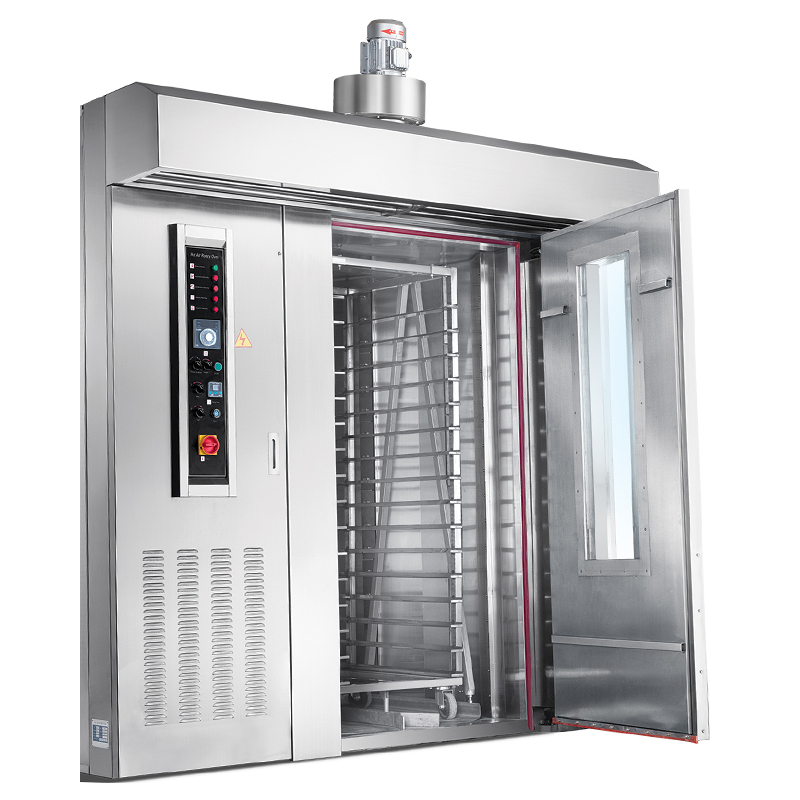 64 Trays Rotary Rack Oven For Bakery - R&M Machinery